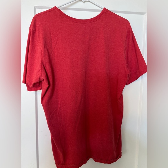 Red Nike workout shirt - Picture 2 of 2